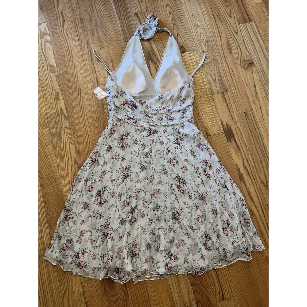 Dress barn silk dress size 10 festival romantic cottagecore farmcore romantic - Picture 2 of 13